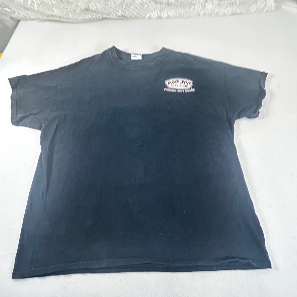 Ron Jon Surf Shop Panama City Beach Graphic T Shirt XL Black Cotton